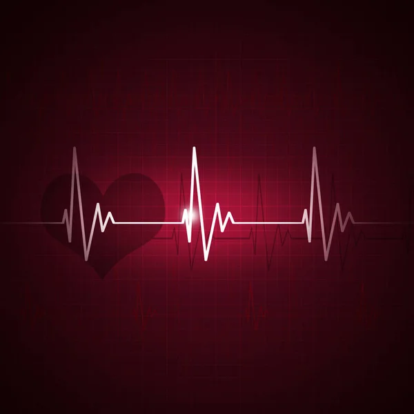 Pulse of a Heart — Stock Photo, Image