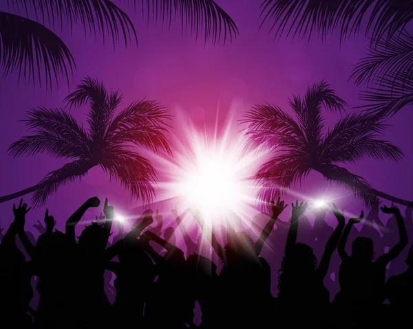 Beach Tropical Party — Stock Photo, Image