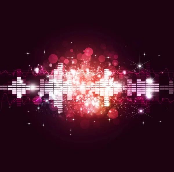 Gürültülü müzik arka plan