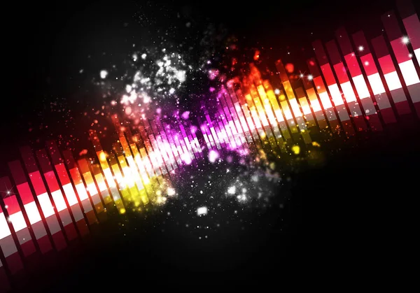 Disco muziek Equalizer — Stockfoto