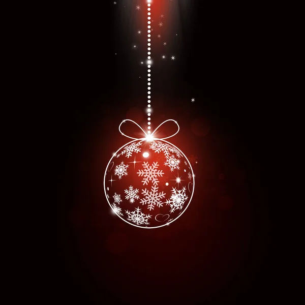 Xmas Holiday Ball — Stock Photo, Image