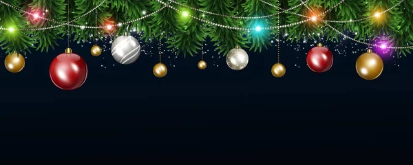 Christmas Holiday Banner — Stock Photo, Image