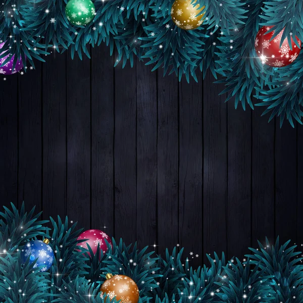 Inverno decoração de Natal — Fotografia de Stock