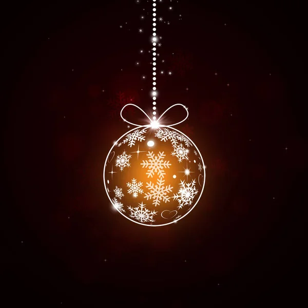クリスマス マジック ボール — ストック写真