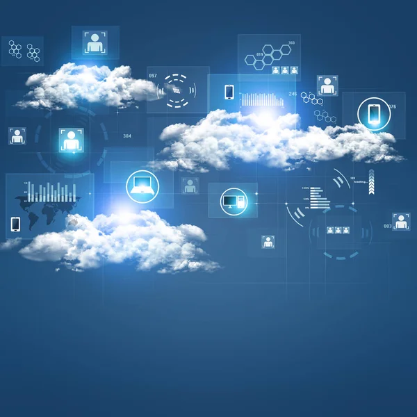 Soyut bulut dijital arabirimi