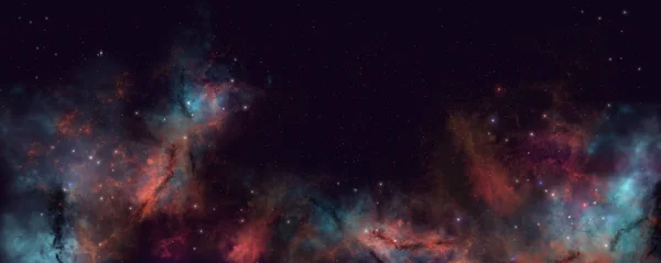 Поле зірки глибокого космосу — стокове фото