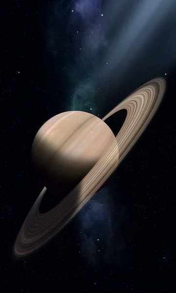 Space Illustration Saturn Rings Royalty Free Stock Images