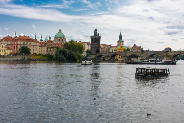 Praha panorama pohled — Stock fotografie