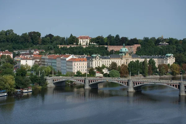 Praha panorama pohled — Stock fotografie