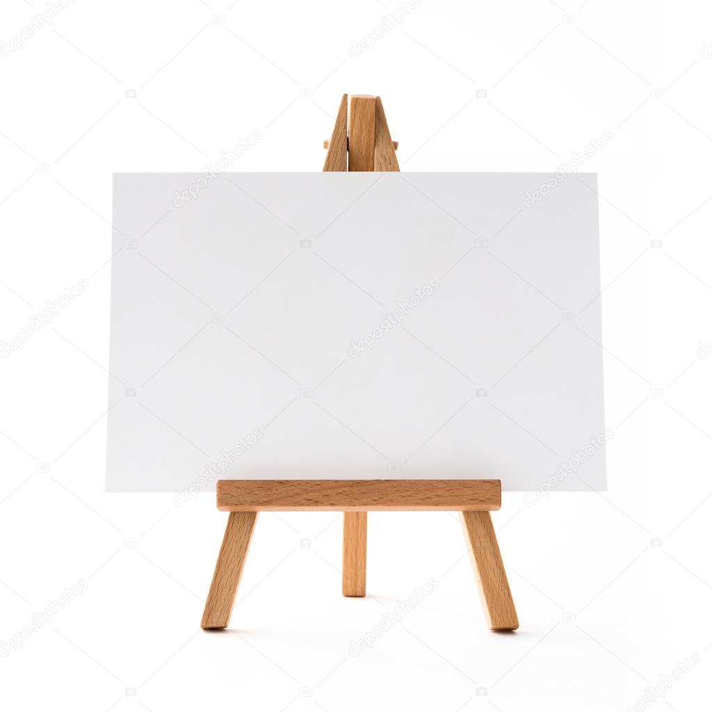 small horizontal easel