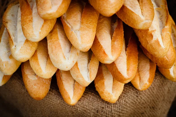 Primer plano del pan tradicional . — Foto de Stock