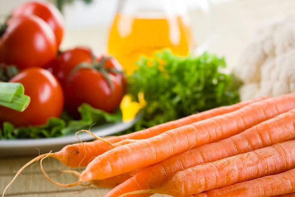 Vegetable Background Soft Focus — Stock Photo, Image