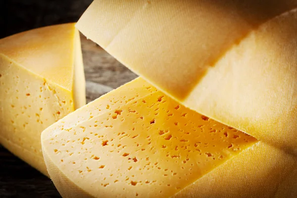 Сыр. macro — стоковое фото