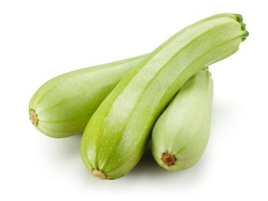 Taze kabak. Kabak beyaz arkaplanda izole edildi