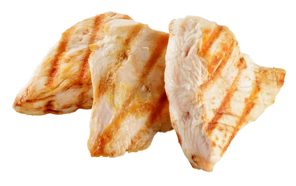 Rodajas de pechuga turca asada. Pechuga de pollo . — Foto de Stock