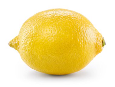 Beyaz arka planda limon meyvesi izole. kırpma yolu ile.