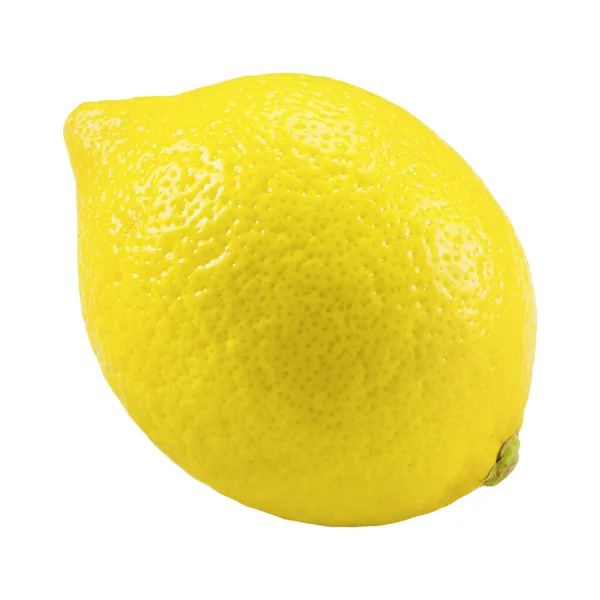 Citron Frais Isolé Sur Fond Blanc — Photo