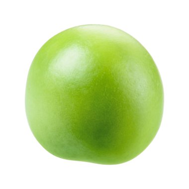 Yeşil bezelye beyazı izole edilmiş. Witrh kırpma yolu.