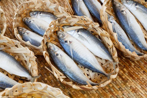 Peixe Frutos Mar Frescos Mercado Contexto — Fotografia de Stock