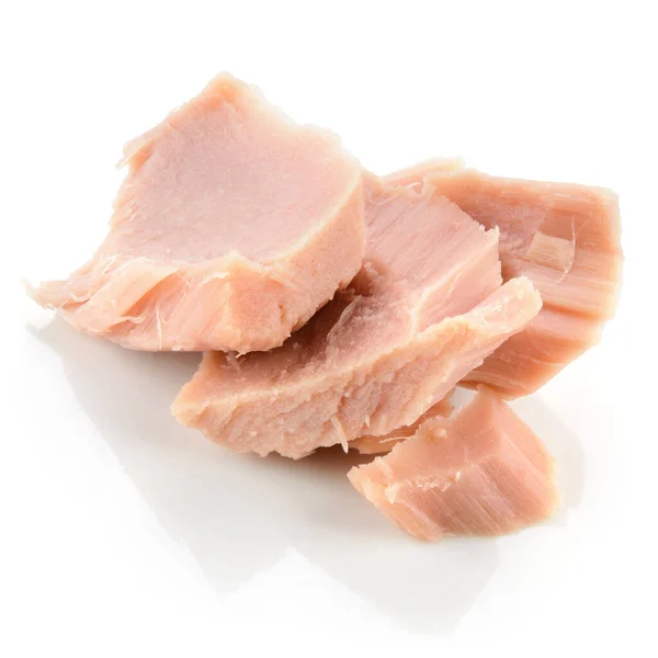 Tuna Canned Fish Isolated White — Stock Photo, Image