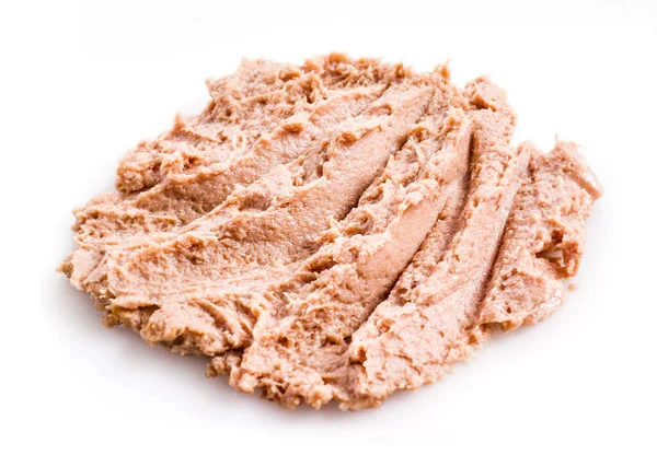 Paté Fresco Aislado Blanco — Foto de Stock