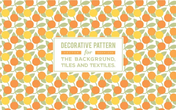 Dekoratif desen tasarım. Vektör arka plan.