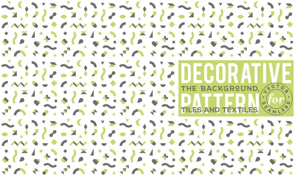 Dekoratif desen tasarım. Vektör arka plan.