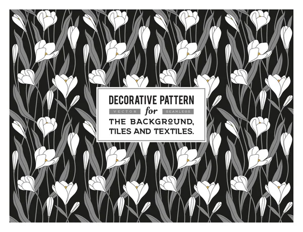 Dekoratif desen tasarım. Vektör arka plan.