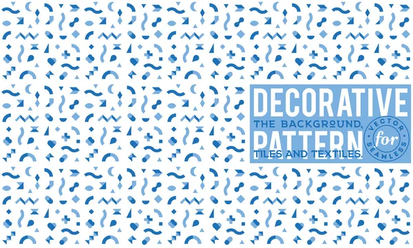 Dekoratif desen tasarım. Vektör arka plan.