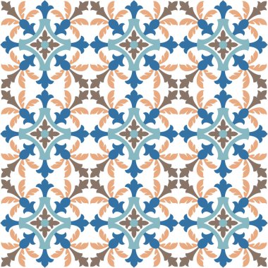 Dekoratif desen tasarım. Vektör arka plan.