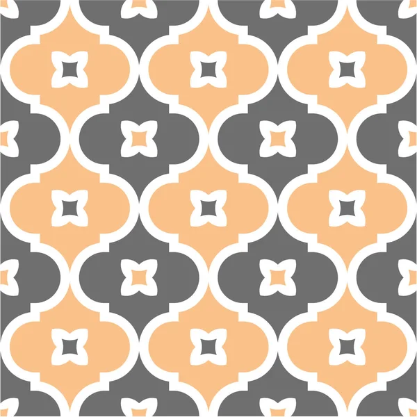 Arka plan, fayans ve Tekstil için dekoratif desen. Modüler parçalardan monte edilir. Vektör. Sorunsuz.