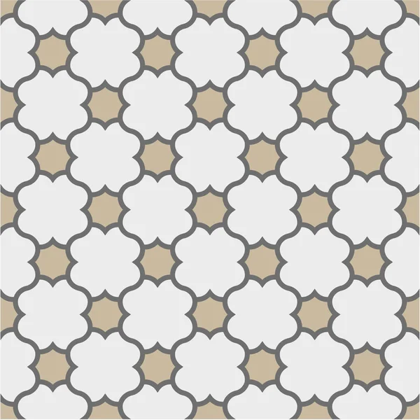 Arka plan, fayans ve Tekstil için dekoratif desen. Modüler parçalardan monte edilir. Vektör. Sorunsuz