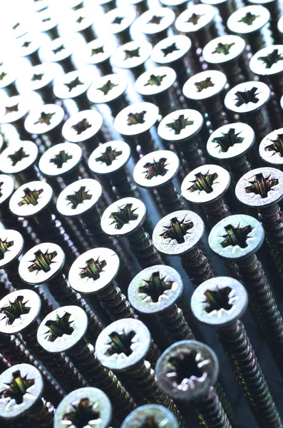 bir satır, soyut, yakın çekim vida