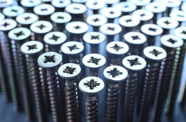 bir satır, soyut, yakın çekim vida