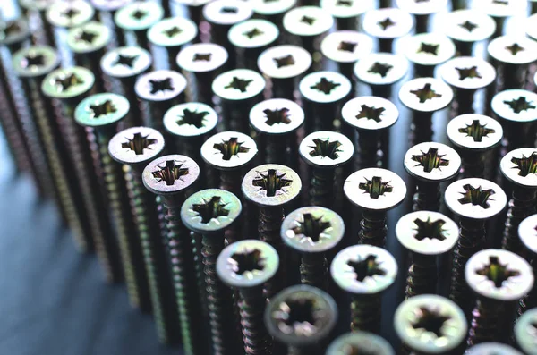 bir satır, soyut, yakın çekim vida