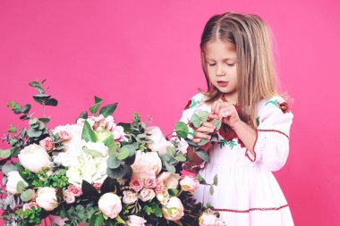 Bir kızın portresi.