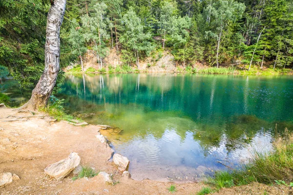 Rudawy Janowickie - kleurrijke meren — Stockfoto