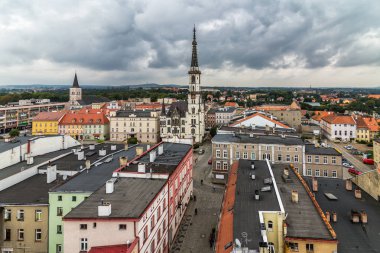 Leaning Tower, Zabkowice Slaskie, Silesia, Polonya