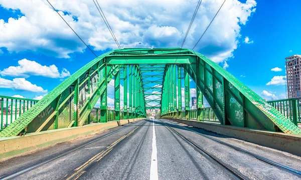 Vieux pont de tramway — Photo