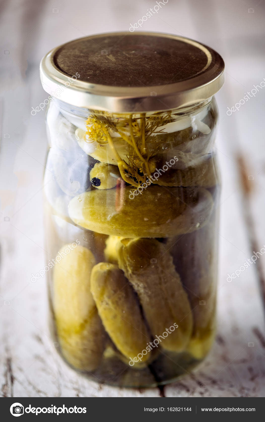 Pickles in the jar ⬇ Stock Photo, Image by © uroszunic 162821144
