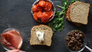 Tost sandwich hazırlama