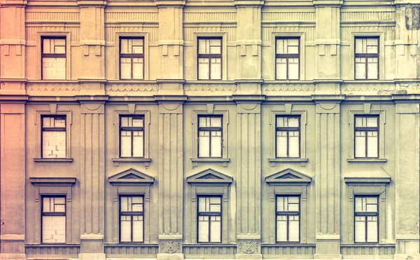 Вікна Стилі Ретро Старій Будівлі — стокове фото