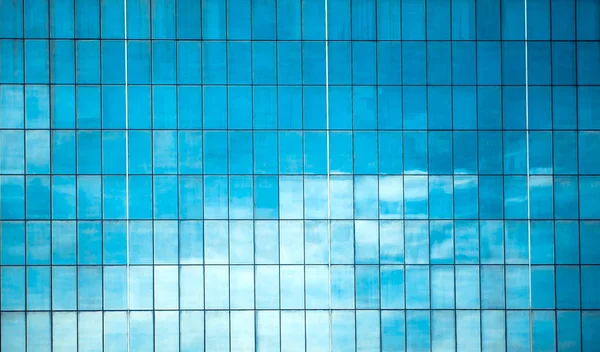 Janelas Vidro Modernas Edifício Como Fundo — Fotografia de Stock