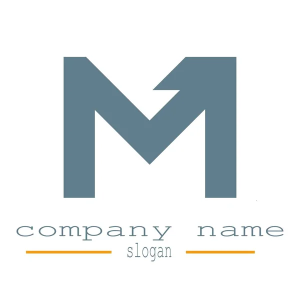 Yaratıcı Harf M logosu