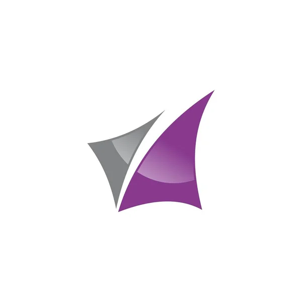 Örnek Üçgen Logo — Stok Vektör