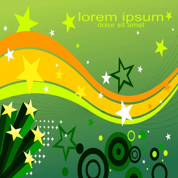 örnek tasarım yuvarlak dalga arka plan