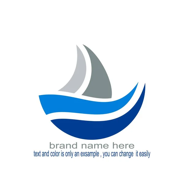 Tasarım sailling logo trasportation
