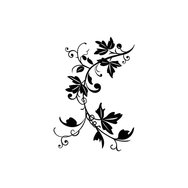 yaratıcı örnek tasarım siyah yaprak kabile tatto 