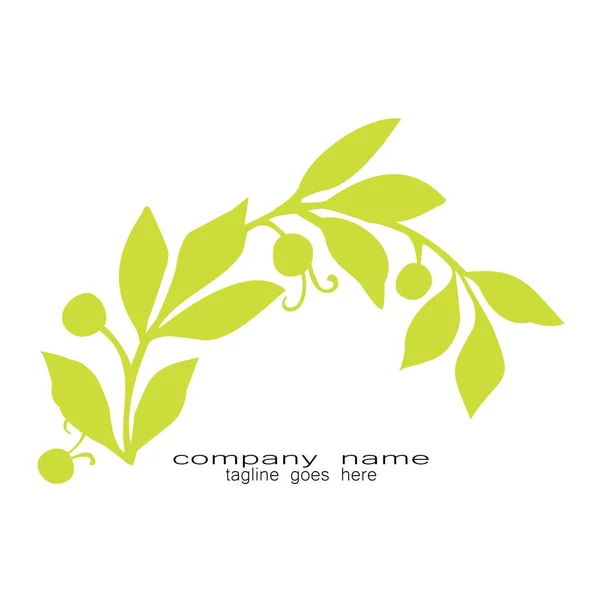 yaratıcı örnek tasarım yaprak logo pantolon ve çiçek