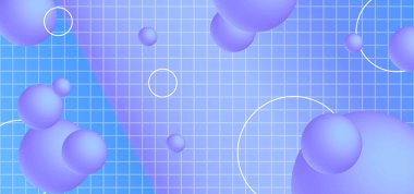 geometrik şekilli vektör soyut arkaplanı.